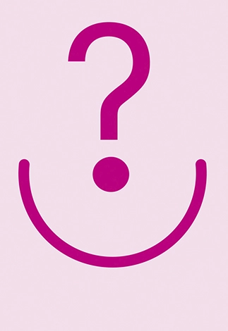 AECC. Imagen de una interrogación con una sonrisa